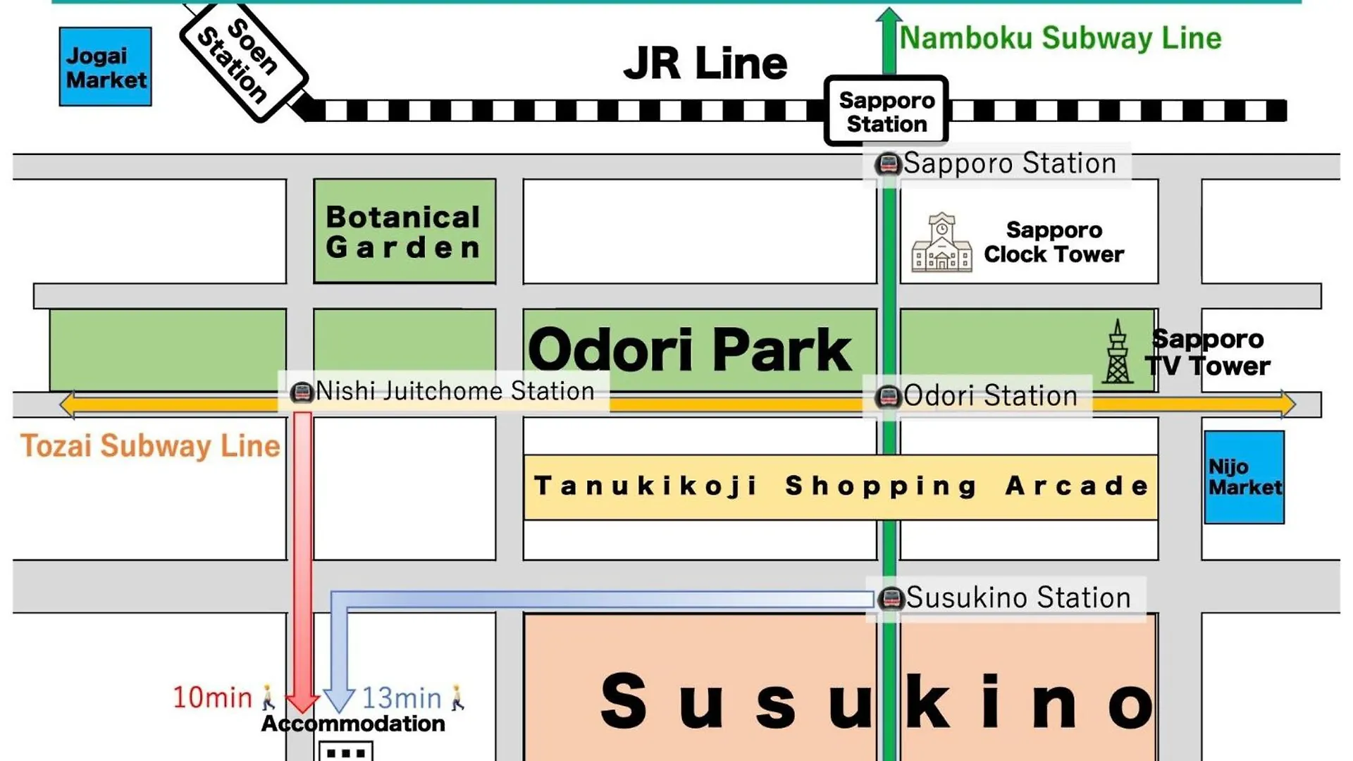 Apartment Endless Mitsui Minami 5Jo II - Vacation Stay 18342 Sapporo Japan